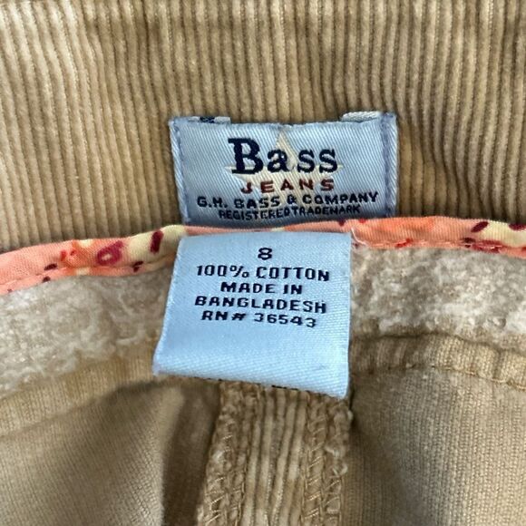 G.H. Bass Corduroy Skirt Size 8 - Picture 3 of 6